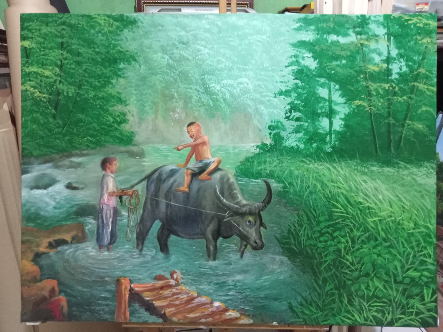 Toko Lukisan Kanvas: galeri seniman kanvas