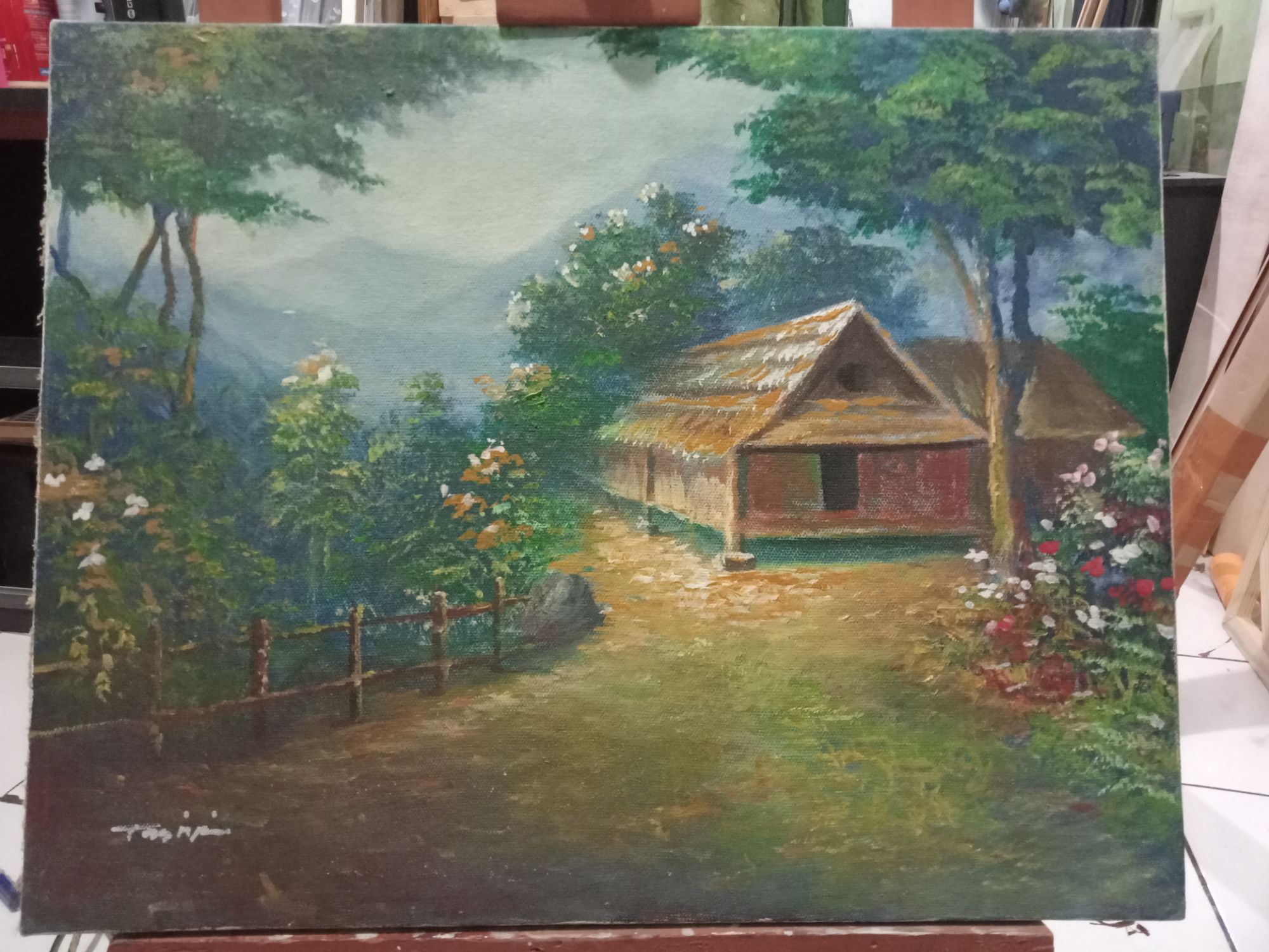 Toko Lukisan Kanvas: galeri seniman kanvas