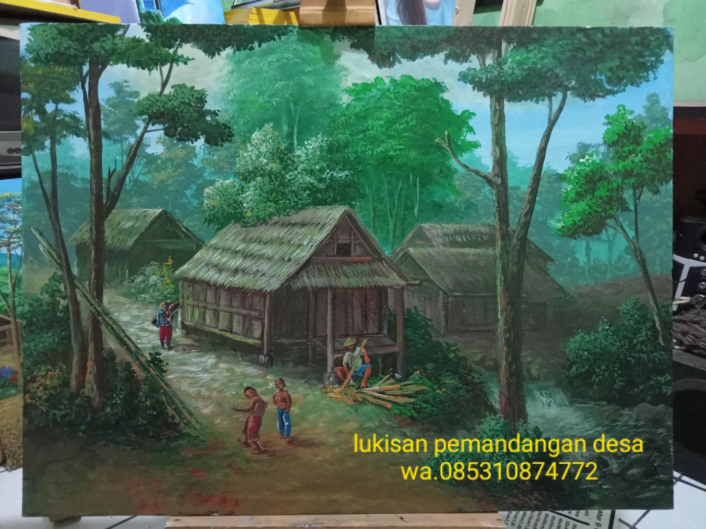 Toko Lukisan Kanvas: galeri seniman kanvas