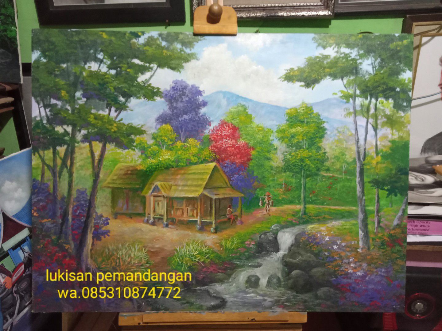 Toko Lukisan Kanvas: galeri seniman kanvas